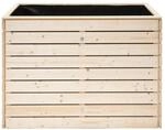 Westmann Hochbeet Fichte L natur Fichte B/H/L: ca. 70x90x130 cm