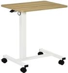 Schreibtisch 920-080 natur Holz Nachbildung wei&szlig; B/H/T: ca. 65x110x48 cm