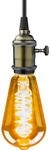 Blulaxa LED-Leuchtmittel Edison Filamentlampe Vintage 48942 E27