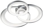 Reality LED-Deckenleuchte Granada wei&szlig; Chrom Metall B/H/L: ca. 71,5x10,5x63,5...