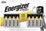 Energizer Batterie Power AA/Mignon (LR6) 8er Pack