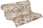 A.S.Creation Vliestapete beige grau B/H/D: ca. 53x1005x8,7 cm