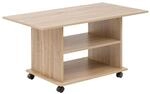 Couchtisch braun B/H/T: ca. 95x51x54 cm