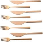 ECHTWERK Besteckset bronze Edelstahl 8 tlg.