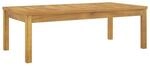 vidaXL Gartentisch braun Akazie B/H/L: ca. 50x33x100 cm