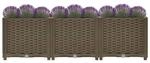 Hochbeet braun Polypropylen B/H/L: ca. 40x38x120 cm
