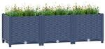 Hochbeet grau Polypropylen B/H/L: ca. 40x38x120 cm