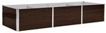 Hochbeet braun Stahl B/H/L: ca. 80x45x240 cm