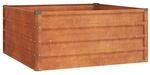 Hochbeet braun Stahl B/H/L: ca. 100x45x100 cm