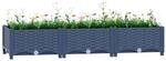 Hochbeet grau Polypropylen B/H/L: ca. 40x23x120 cm