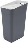 Curver Abfalleimer dunkelgrau B/H/L: ca. 24,6x55,1x36,7 cm
