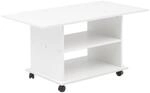 Couchtisch wei&szlig; B/H/T: ca. 95x51x54 cm