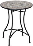Outsunny Gartentisch bunt Metall H/D: ca. 71x60 cm