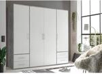 Kleiderschrank Valencia Beton Optik B/H/T: ca. 206x195x60 cm
