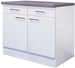 Unterschrank Vita wei&szlig; matt B/H/T: ca. 100x86x60 cm