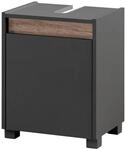 Waschbeckenunterschrank Cosmo anthrazit B/H/T: ca. 41,8x54,6x33 cm