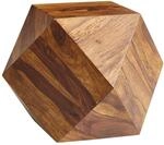 Couchtisch braun B/H/T: ca. 43x57x57 cm