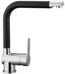 SCH&Uuml;TTE Armatur Rio schwarz Chrom Chrom B/H/T: ca. 27,3x25x5,7 cm