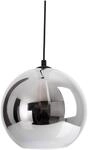 N&auml;ve Leuchten Pendelleuchte 6126797 anthrazit Metall Glas B/H/T: ca. 25x125x25 cm