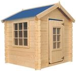 Timbela Kinderspielhaus M570M blau B/H/L: ca. 114x121x111 cm