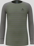 Odlo 159409-10846-104, Odlo Active Warm Stripes Base Layer Shirt f&uuml;r Kinder,...
