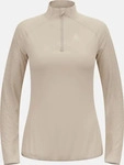 Odlo 315651-10697-L, Odlo Zeroweight Warm Lauf-Mid Layer Half-Zip f&uuml;r Damen - Trail