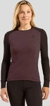 Odlo 196701-60309-S, Odlo Active Warm Special Set Base Layer Set f&uuml;r Damen, S, maron