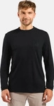 Odlo 554612-15000-S, Odlo Merino 200 Pocket Langarm-Shirt f&uuml;r Herren, S, schwarz