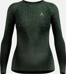 Odlo 196291-10877-XL, Odlo Blackcomb Base Layer Shirt f&uuml;r Damen - Skilanglauf, Ski &