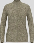 Odlo 542561-40457-XXL, Odlo Tencia Mid Layer Full-Zip f&uuml;r Damen, XXL, gr&uuml;n
