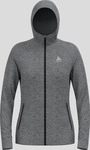 Odlo 542761-10734-XL, Odlo Tencia Hoodie Full-Zip f&uuml;r Damen - Wandern - grau, XL