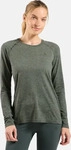 Odlo 313931-11003-L, Odlo Essential Seamless Langarm-Laufshirt f&uuml;r Damen - Training,
