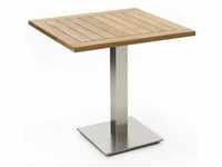 Niehoff Bistro Tisch quadratisch 95x95cm, Teak recycelt