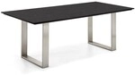 Niehoff Noah Tisch 180cm, Profilkufe, Tischplatte HPL Granit-Design