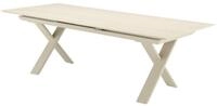 Zebra Levare Tisch 240-300x100x74cm light taupe
