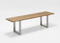 Niehoff Nemo Bank ohne Lehne 160cm, Teak recycelt