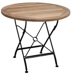 Zebra Florence Klapptisch 90cm rund