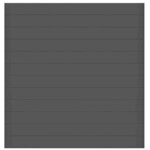 GrojaLumino Alu Steckzaun-Set 180x180cm anthrazit