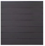 GrojaSolid Grande BPC Steckzaun-Set 180x180cm anthrazitgrau