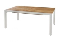 Zebra Kubex Ausziehtisch recyceltes Teak 170cm