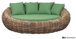 Apple Bee Cocoon Daybed Gr&uuml;n