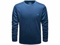 Schöffel Merino Sport Shirt 1/2 Arm M Herren Funktionsshirt blau Gr. S
