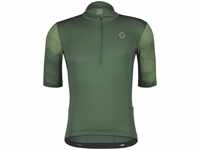 Scott Gravel 10 Short Sleeve Men Shirt Herren Rad Trikot grün Gr. L