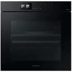 Samsung Dual Cook Einbaubackofen 60cm, 76 l, A+*, Pyrolyse, Schwarzes Glas, Serie 7,