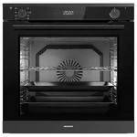 Oranier Pyrolyse-Einbaubackofen XXL-Backraum mit 80l, versenkbare Knebel, pureBLACK,