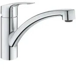 GROHE Eurosmart 3328130E Einhand-Sp&uuml;ltischbatterie, niedriger Auslauf, 1/2"...