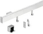Naber Relingsystem-Set Alto, L&auml;nge 900mm, Edelstahl 8044101