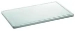 Bartscher Schneidbrett PRO 53x32 W-R, mit Saftrinne, wei&szlig;, A120511