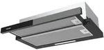 Oranier Schubl&uuml;fter 60 cm, Kippschalter, Glasblende schwarz FLA460