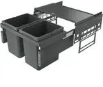 Naber Abfallsammler Cox&reg; Base 360 K/600-2, ohne Biodeckel H 360 mm anthrazit,
